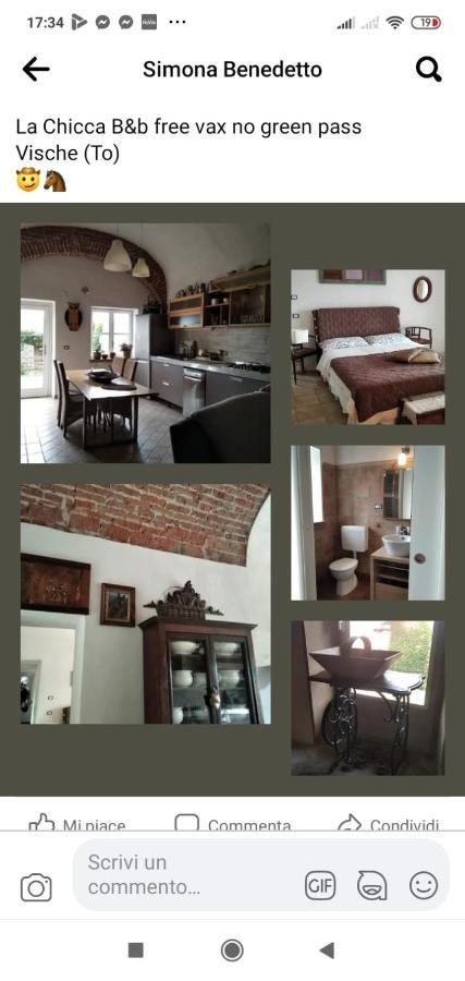 La Locanda Di Chicca Vische Kültér fotó
